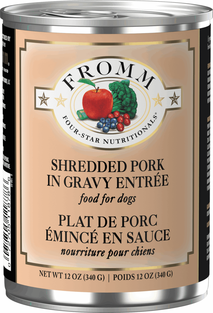 Fromm Four-Star Shredded Pork in Gravy Entrée Wet Dog Food