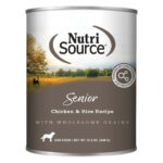 NutriSource Senior Chicken & Rice Wet Dog Food