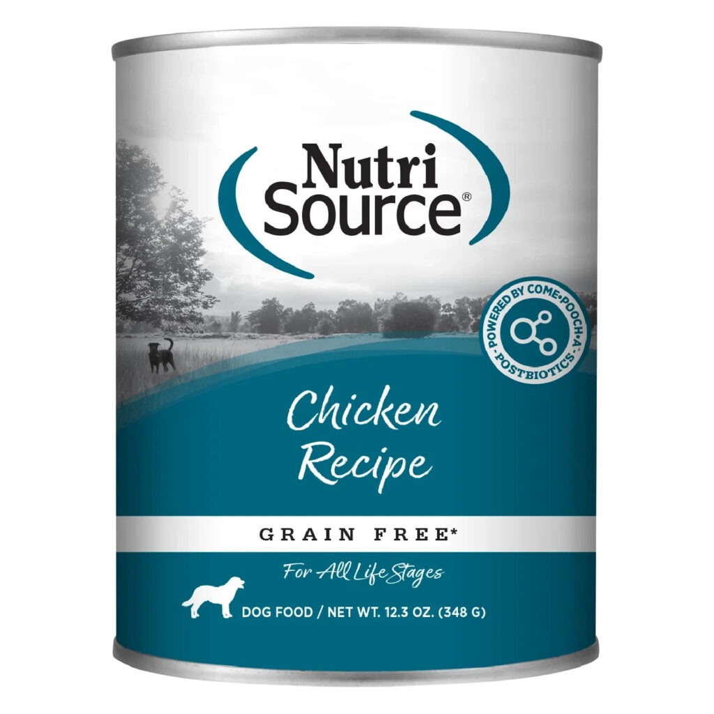 NutriSource Chicken Formula Wet Dog Food