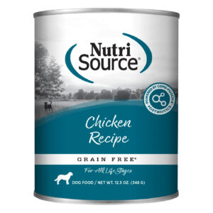 NutriSource Chicken Formula Grain-Free Wet Dog Food