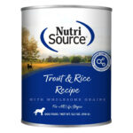 NutriSource Trout & Rice Wet Dog Food