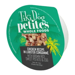 Tiki Dog Whole Foods Chicken Recipe in Lobster Consommé Wet Dog Food