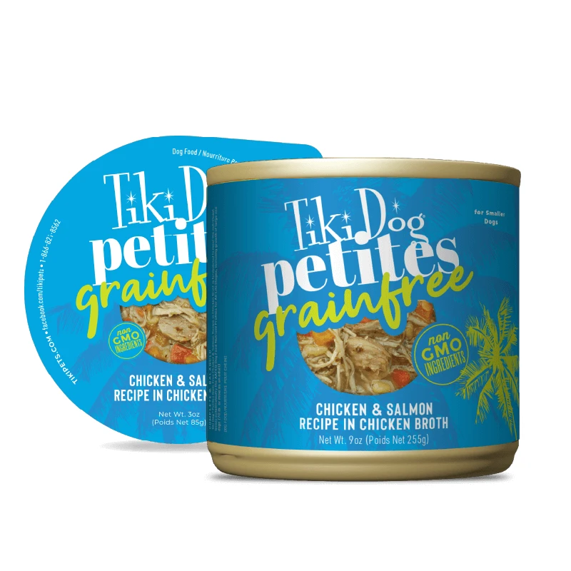 Tiki Dog Aloha Petites Chicken & Salmon Lomi Wet Dog Food