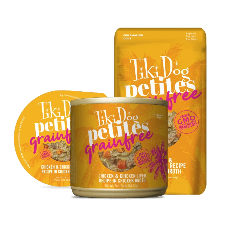 Tiki Dog Aloha Petites Chicken Huli Wet Dog Food