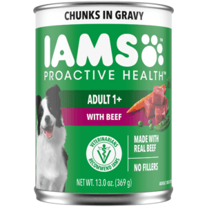 Iams Adult Beef Chunks IN Gravy Wet Dog Food