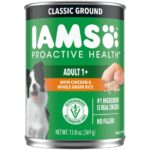 Iams Proactive Health With Chicken AND Whole Grain Rice Classic Ground Wet Dog Food, photo 2