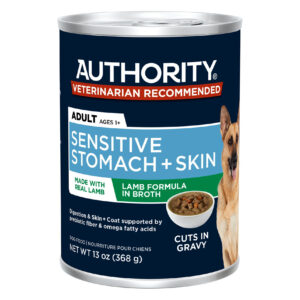 Authority Sensitive Stomach & Skin Cuts in Gravy Adult Wet Dog Food