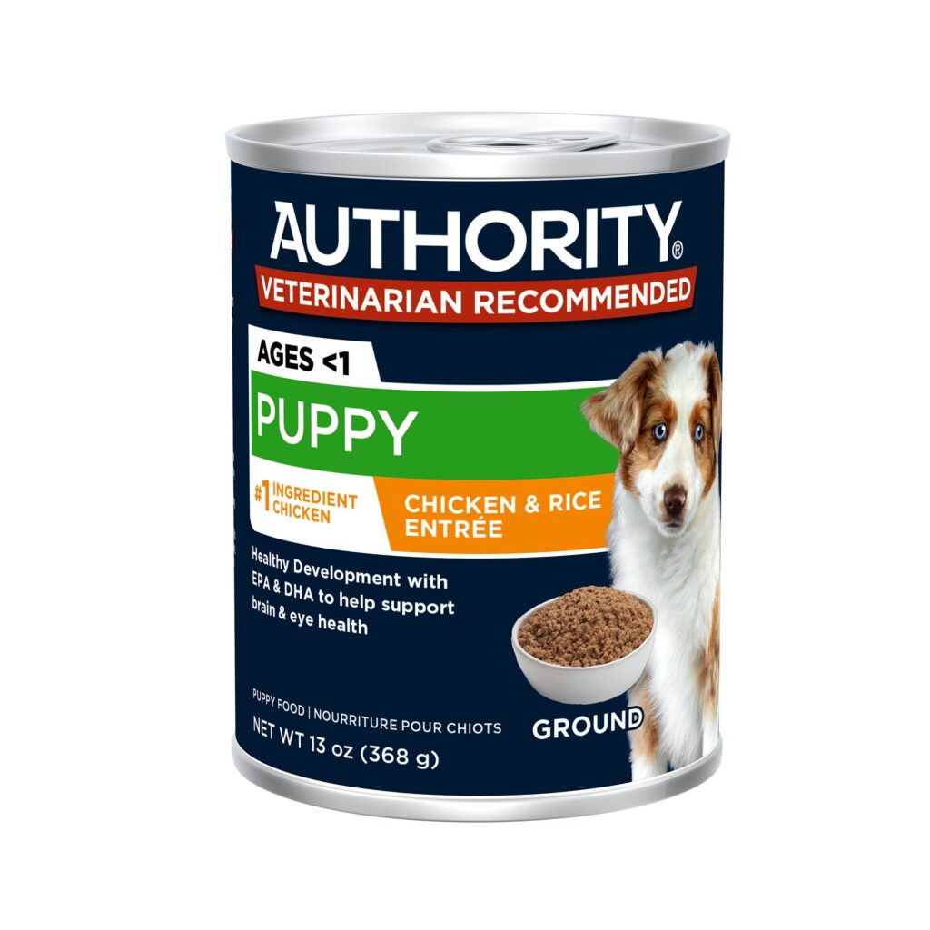 Authority Everyday Health Chicken & Rice Entree Puppy Wet Dog Food