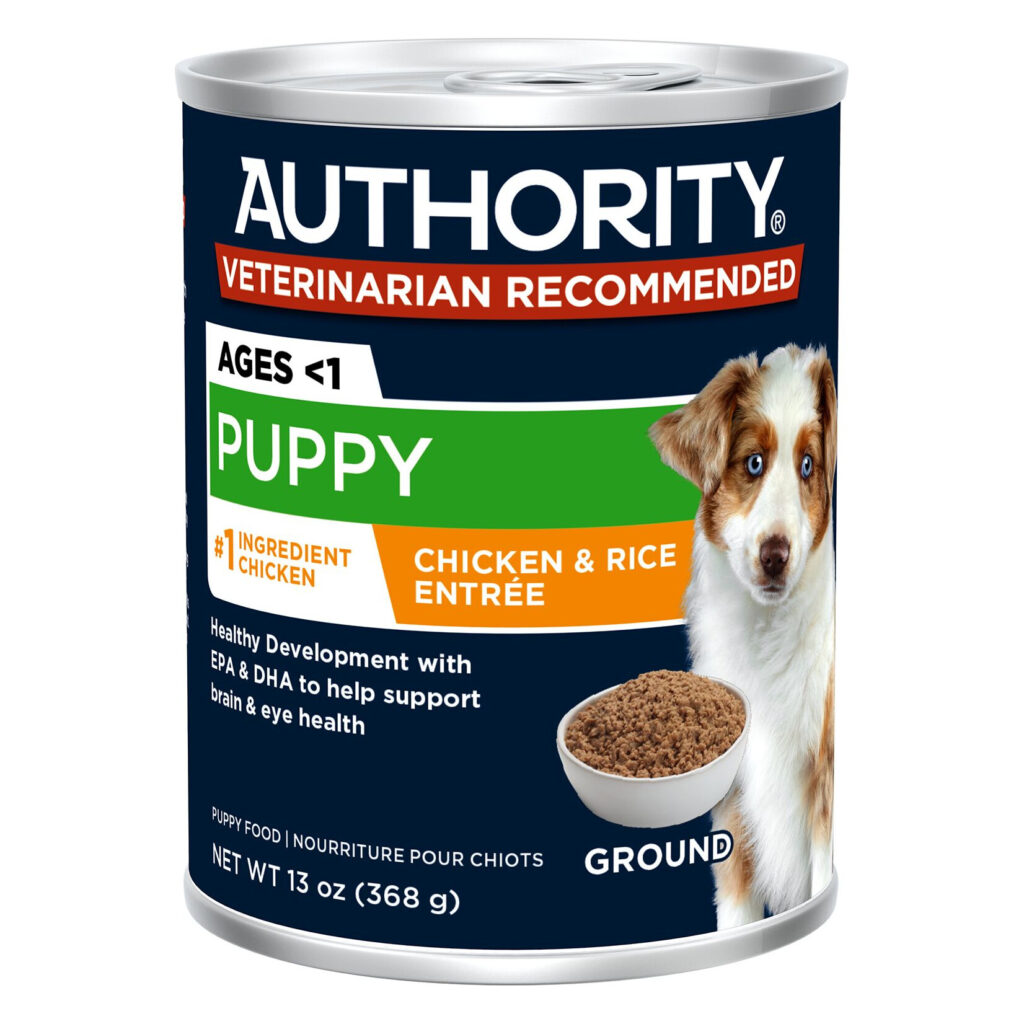 Authority Everyday Health Chicken & Rice Entree Puppy Wet Dog Food