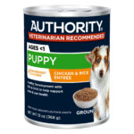 Authority Everyday Health Chicken & Rice Entree Puppy Wet Dog Food