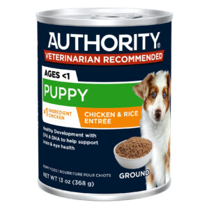 Authority Everyday Health Chicken & Rice Entree Puppy Wet Dog Food