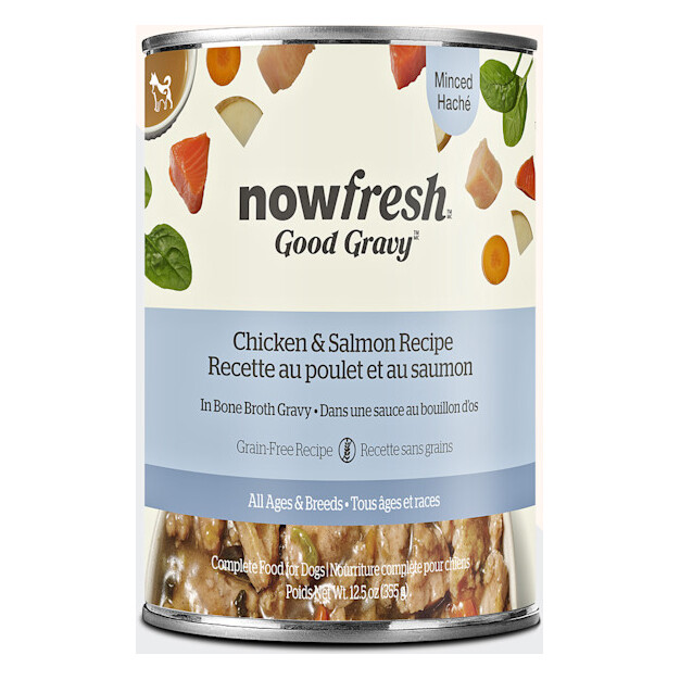 Now Fresh Good Gravy Chicken & Salmon Minced Grain-Free Wet Dog Food
