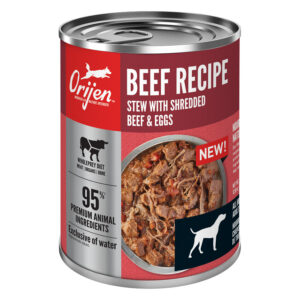 Orijen Real Meat Beef Recipe Stew with Shredded Beef & Eggs Wet Dog Food