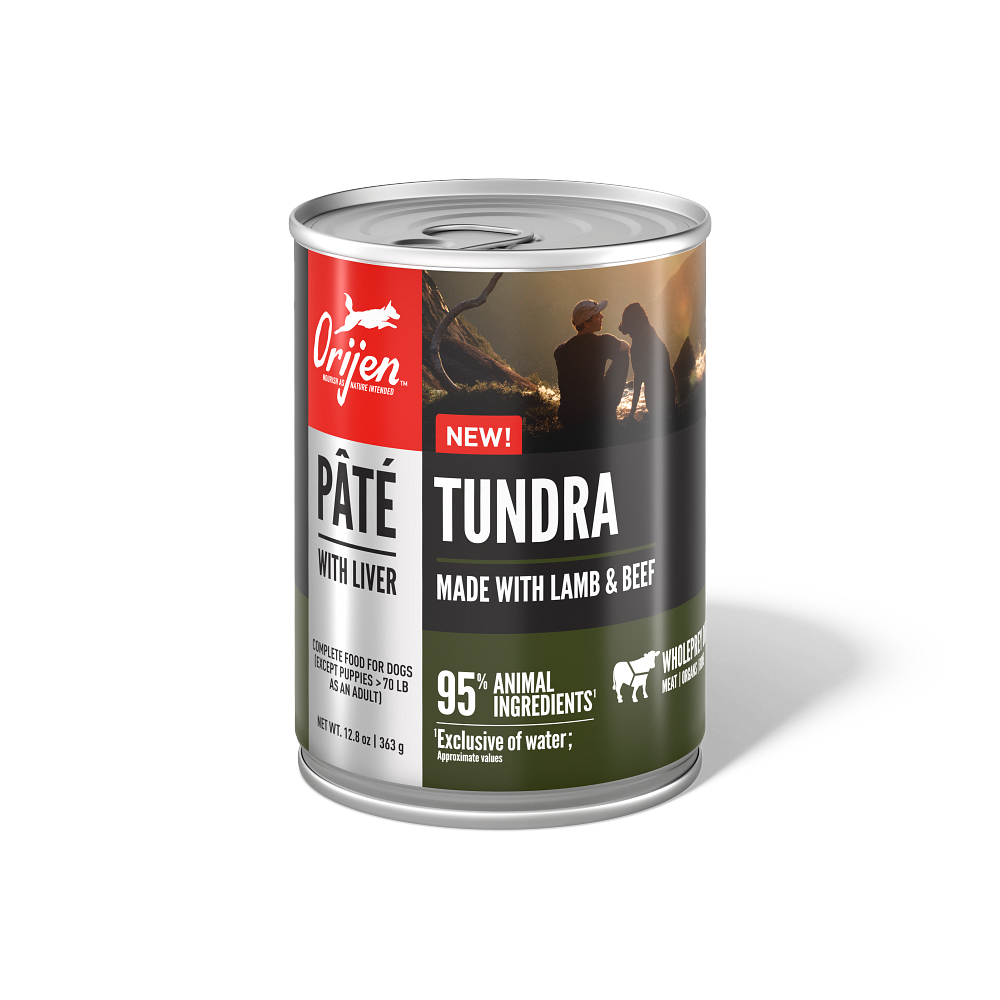 Orijen Premium Tundra Pâté with Liver Wet Dog Food
