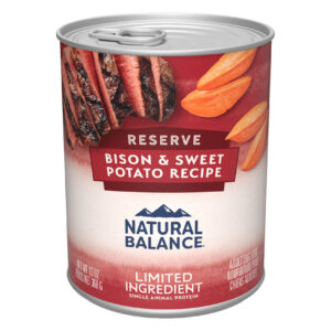 Natural Balance Limited Ingredient Bison & Sweet Potato Recipe Paté Wet Dog Food