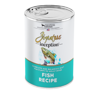 Zignature Inception Fish Recipe Food Can Wet Dog Food