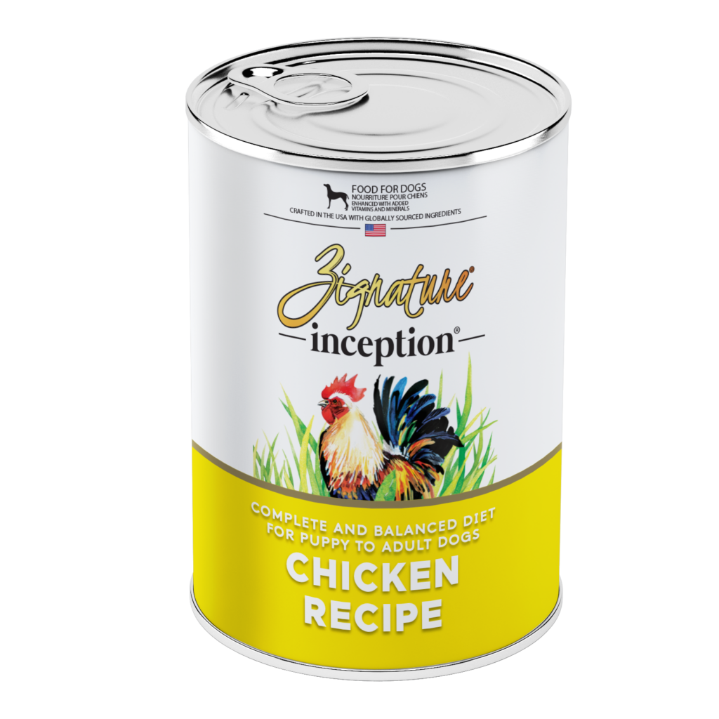Zignature Inception Chicken Recipe Food Can Wet Dog Food