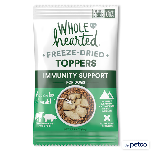 WholeHearted Freeze-Dried Immunity Support Dog Food Topper