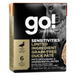 Go! Solutions Sensitivities Duck Pâté Grain-Free Limited Ingredient Wet Dog Food