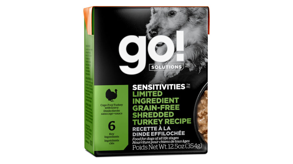 Go! Solutions Sensitivities Shredded Turkey Limited Ingredient Wet Dog Food