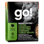 Go! Solutions Sensitivities Shredded Turkey Limited Ingredient Wet Dog Food