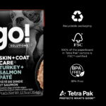 Go! Solutions Skin + Coat Care Turkey + Salmon Pâté Wet Dog Food, photo 5