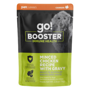 Go! Solutions Immune Health Minced Chicken with Gravy Booster Dog Food Topper