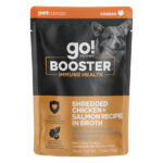 Go! Solutions Immune Health Shredded Chicken + Salmon in Bone Broth Dog Food Topper