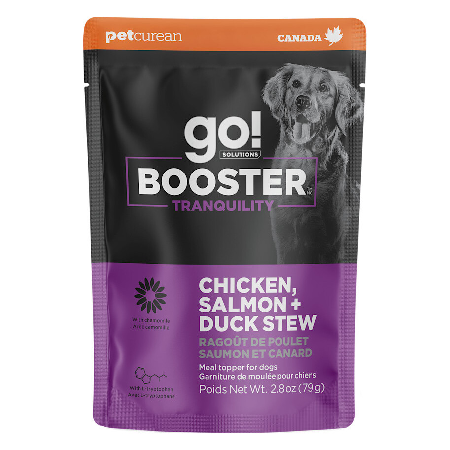 Go! Solutions Tranquility Chicken, Salmon + Duck Stew Dog Food Topper