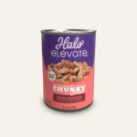 Halo Elevate Kettle Cooked Chunky Healthy Grains Chicken & Salmon Stew w/ C Wet Dog Food