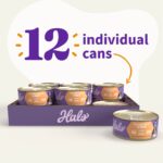 Halo Holistic Healthy Grains Chicken Recipe Adult can (case of Wet Dog Food, photo 6