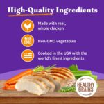 Halo Holistic Healthy Grains Chicken Recipe Adult can (case of Wet Dog Food, photo 3