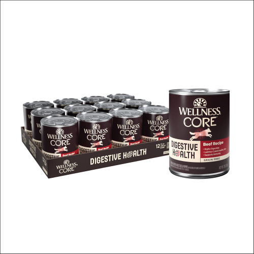 Wellness Core Digestive Health Beef Wet Dog Food
