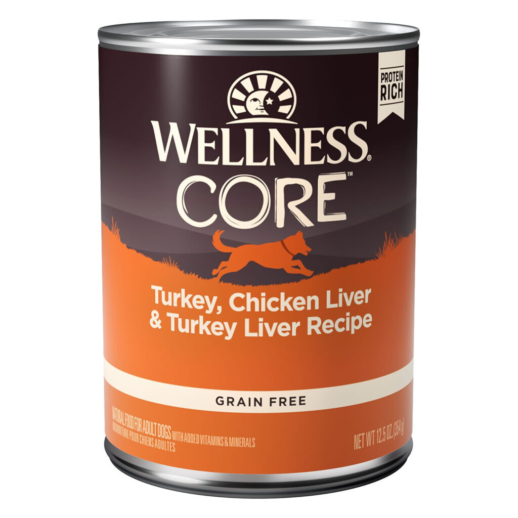 Wellness Core Turkey & Chicken Liver Grain-Free Wet Dog Food