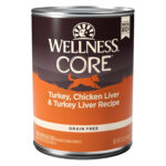 Wellness Core Turkey & Chicken Liver Grain-Free Wet Dog Food