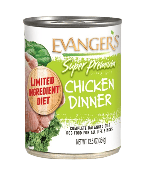 Evanger’s Grain Free; Super Premium Chicken Dinner Wet Dog Food