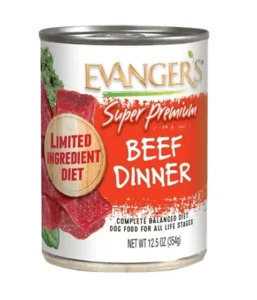 Evanger’s Super Premium Beef Dinner for Dogs - Case of 12 Wet Dog Food