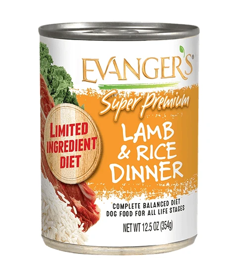 Evanger’s Super Premium Lamb & Rice Dinner Wet Dog Food