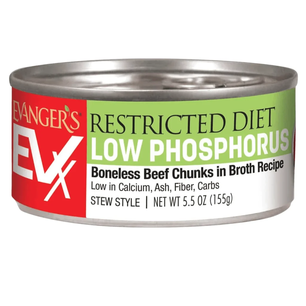 Evanger’s Super Premium EVX Restricted: Low Phosphorus Dog Food Topper