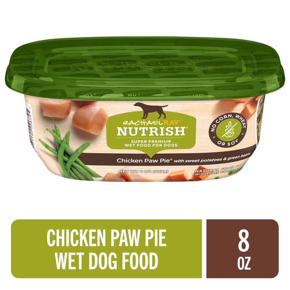 Rachael Ray Nutrish Chicken Paw Pie Wet Dog Food
