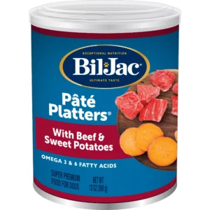 Bil-Jac Pate Platters Pâté Platters with Beef & Sweet Potatoes Wet Dog Food