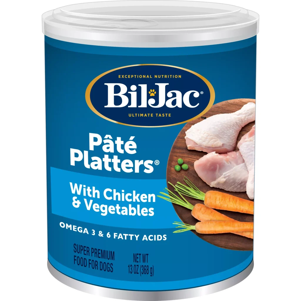 Bil-Jac Pate Platters Pâté Platters with Chicken & Vegetables Wet Dog Food
