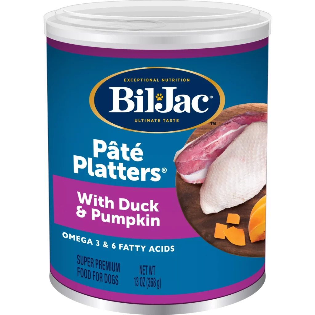 Bil-Jac Pâté Platters with Duck & Pumpkin Wet Dog Food