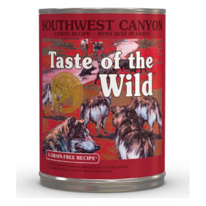 Taste of the Wild Southwest Canyon Canine Recipe with Beef in Gravy Wet Dog Food