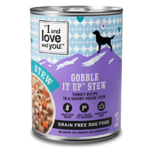 I and Love and You Naked Essentials Gobble It Up Stew Wet Dog Food