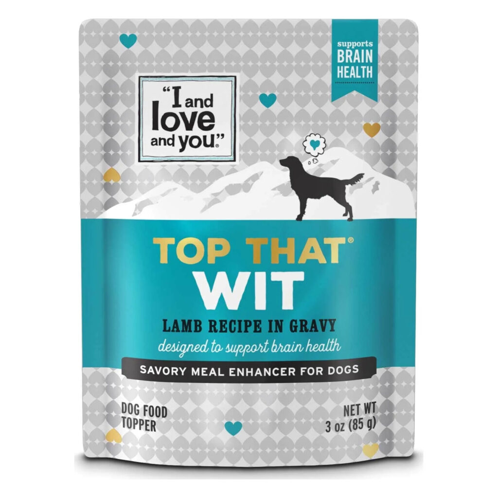 I and Love and You Top That Wit Lamb Recipe in Gravy Dog Food Topper