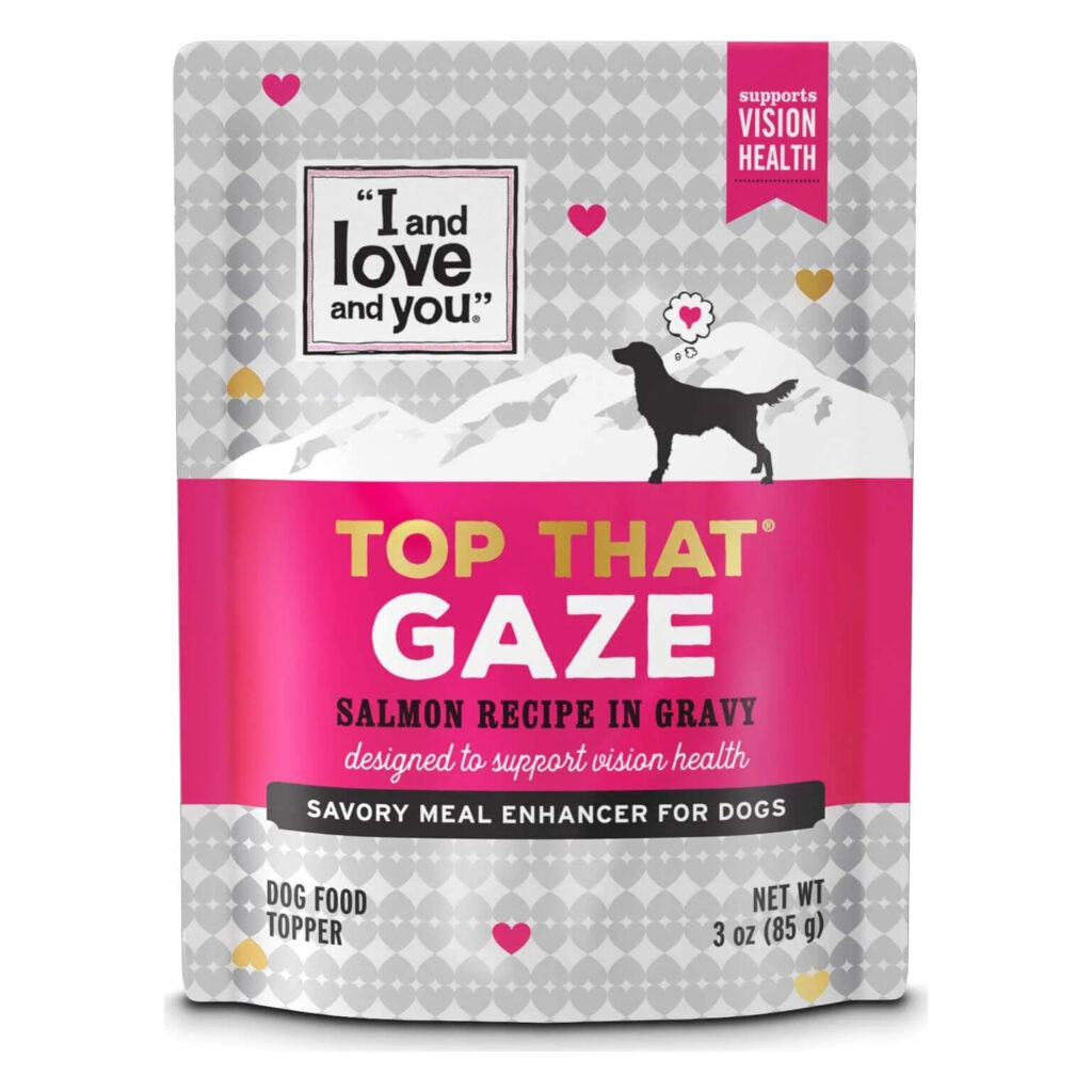 I and Love and You Top That Gaze Dog Food Topper