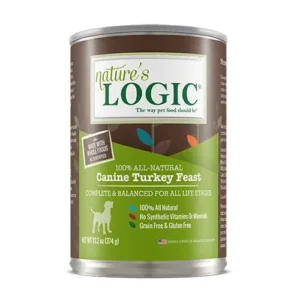 Nature’s Logic Original Canine Can: Turkey Wet Dog Food
