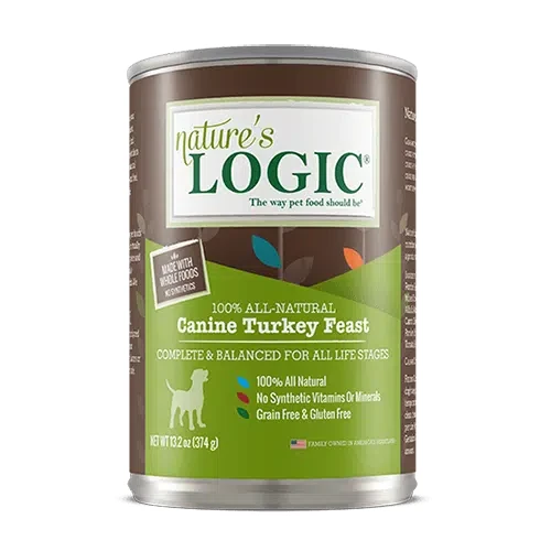 Nature’s Logic Original Canine Can: Turkey Wet Dog Food