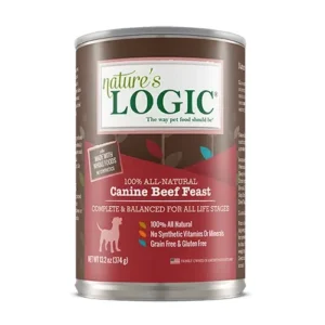 Nature’s Logic Original Canine Can: Beef Wet Dog Food